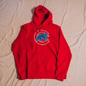 Fanatics Chicago Cubs Red Hoodie Size M